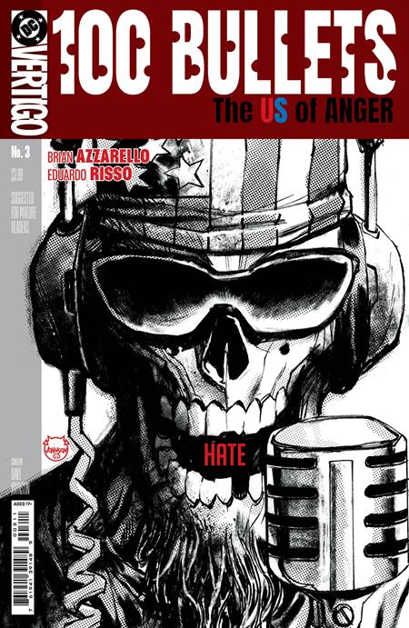 100 Bullets: The US of Anger #3 First Print — Cover A (Dave Johnson) | DC/Vertigo (MR) 2026
