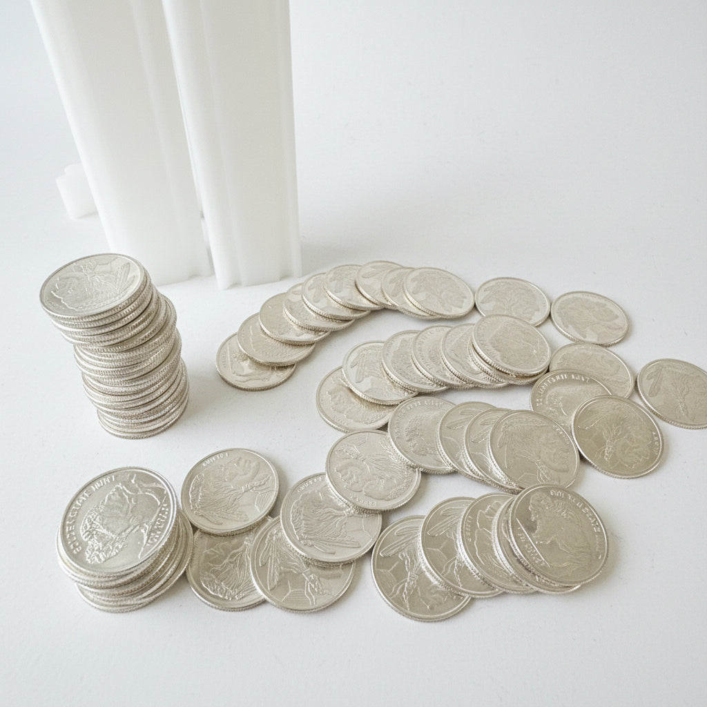 1/10 oz Buffalo Fractional Silver Round | GSM Design