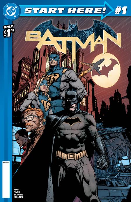 DC Start Here Batman #1 (2016) Rebirth - New