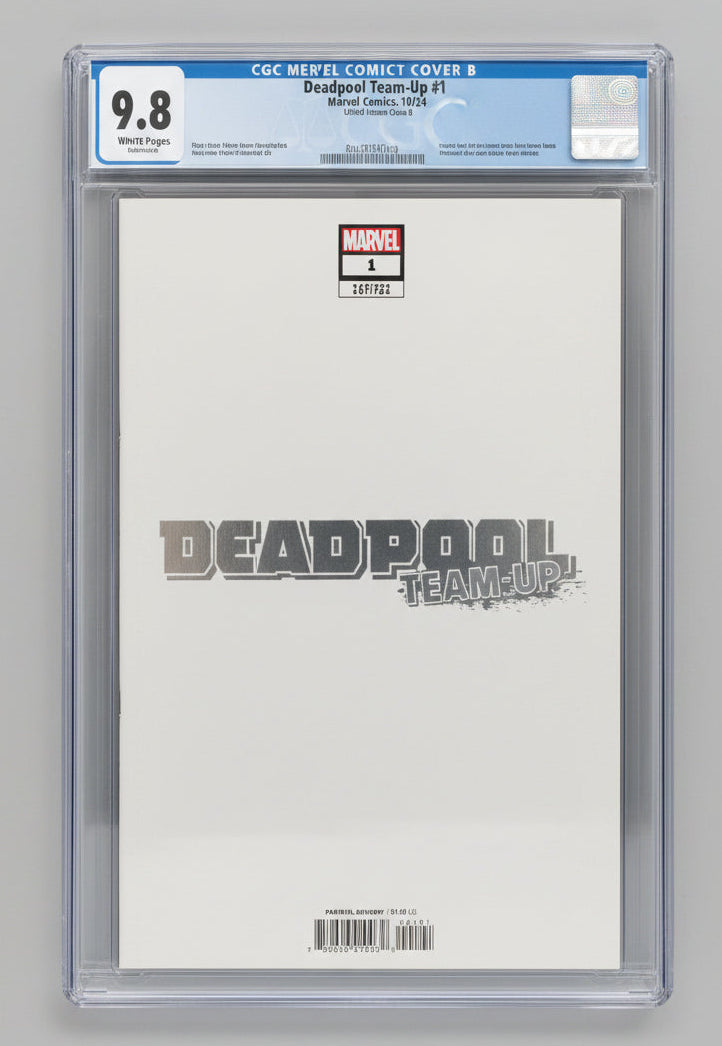 Deadpool Team-Up #1 — Rob Liefeld Foil Variant Cover | CGC 9.8