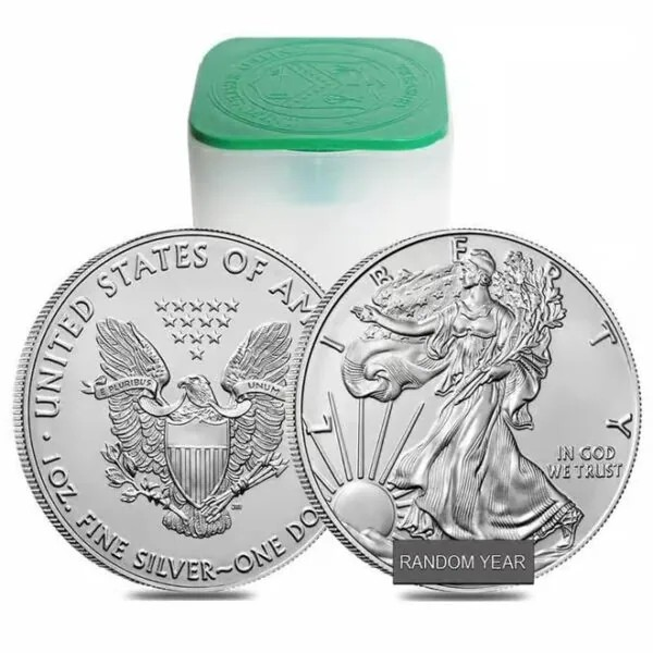 1 oz American Silver Eagle BU (Random Year) | .999 Fine Silver | U.S. Mint