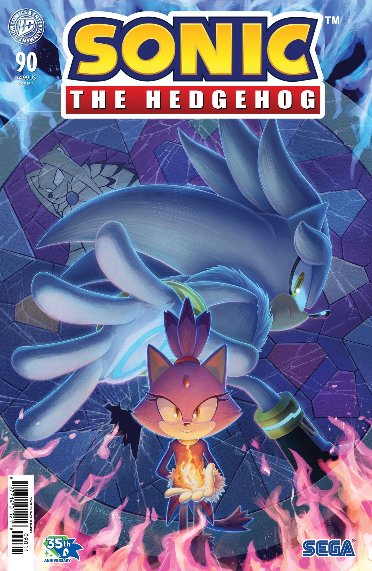Sonic the Hedgehog #90 — Cover A (Miles Arq) | 1st Print | IDW 2026