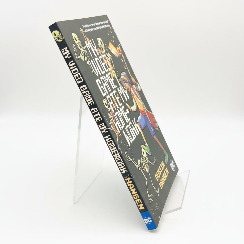 My Video Game Ate My Homework by Dustin Hansen Trade Paperback | First Print