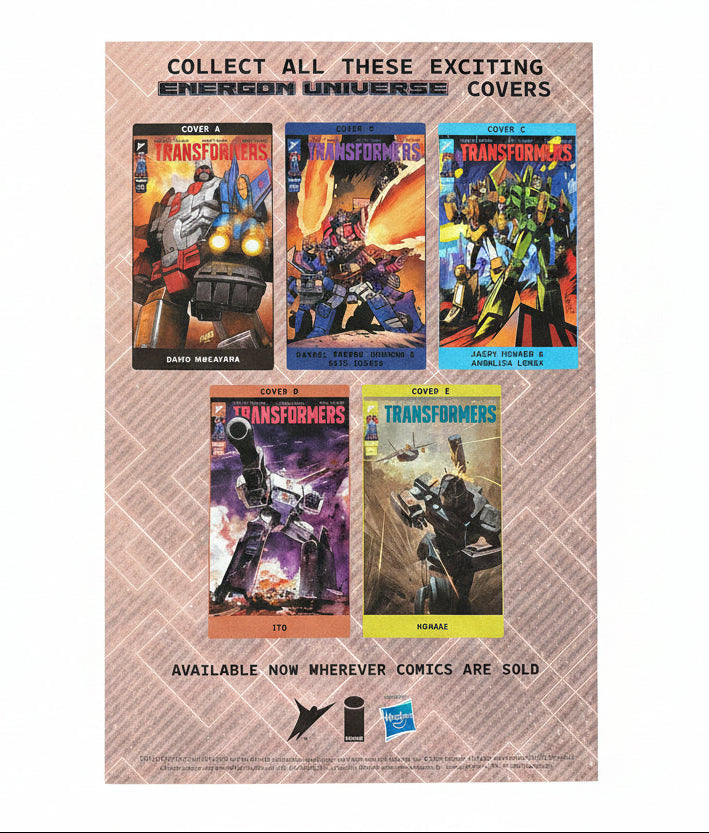 Transformers #36 — Cover A (David Nakayama) | 1st Print | Image Comics 2026