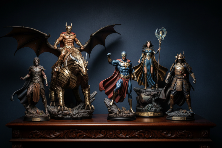 Statues and Busts