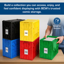 Short Comic Book Bin | Hard plastic | Color Select