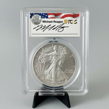 2019-W American Silver Eagle — SP-70 Burnished | PCGS Certified | Reagan Legacy Series