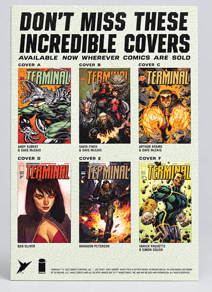 Terminal #3 - Cover A (Andy Kubert & Dave McCaig) (MR) |1st Print| Image 2026