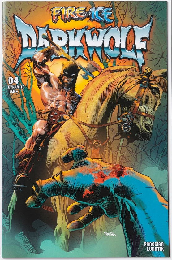 Fire and Ice: Darkwolf #4 Cover A (Dan Panosian) |1st Print | Dynamite Comic 2026