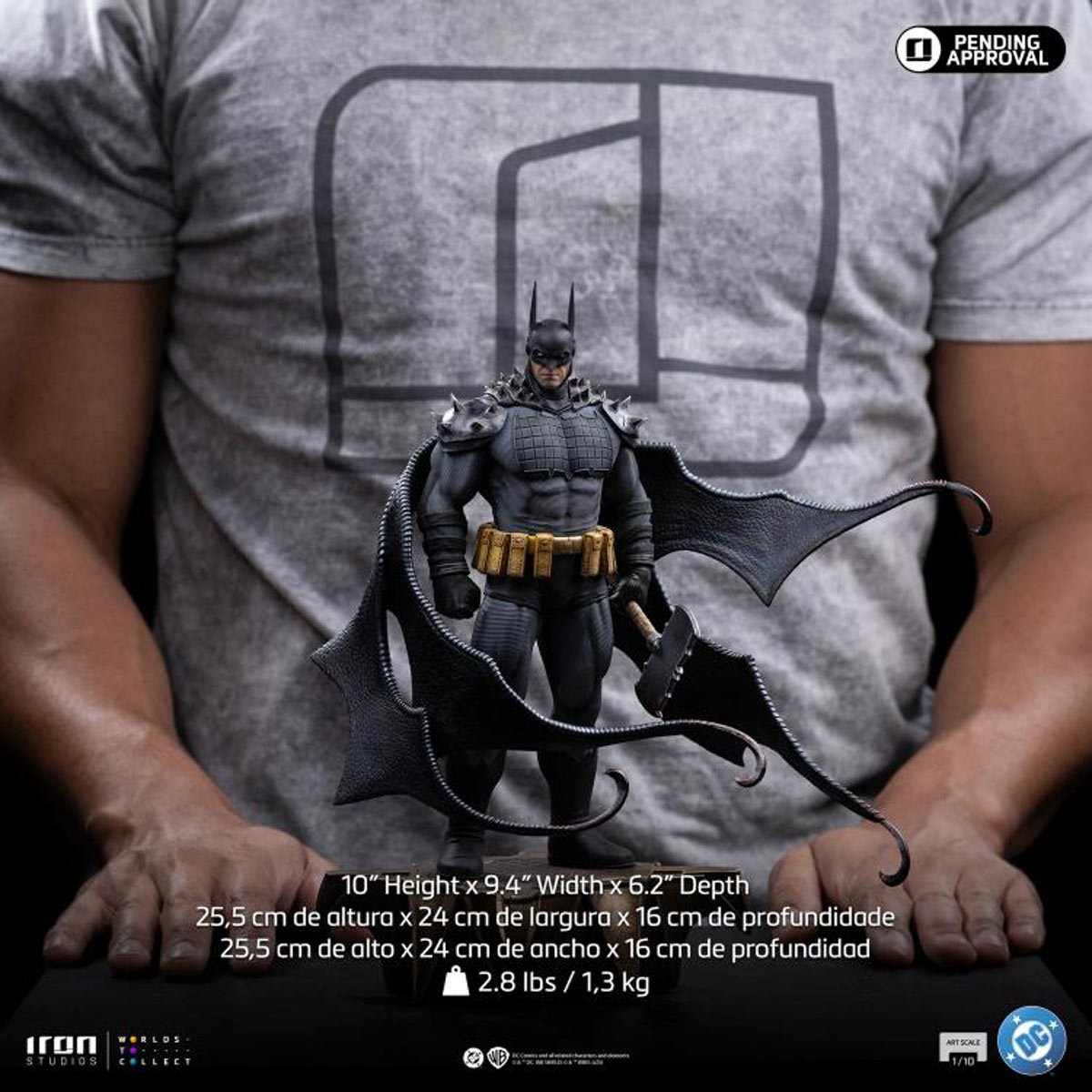 Absolute Batman DC Comics 1:10 Art Scale Limited Edition | Iron Studios Statue