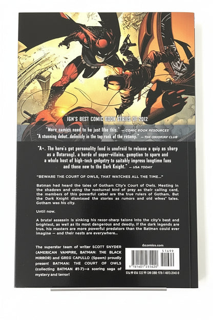 Batman: The Court of Owls Volume 1 | Twelfth Print