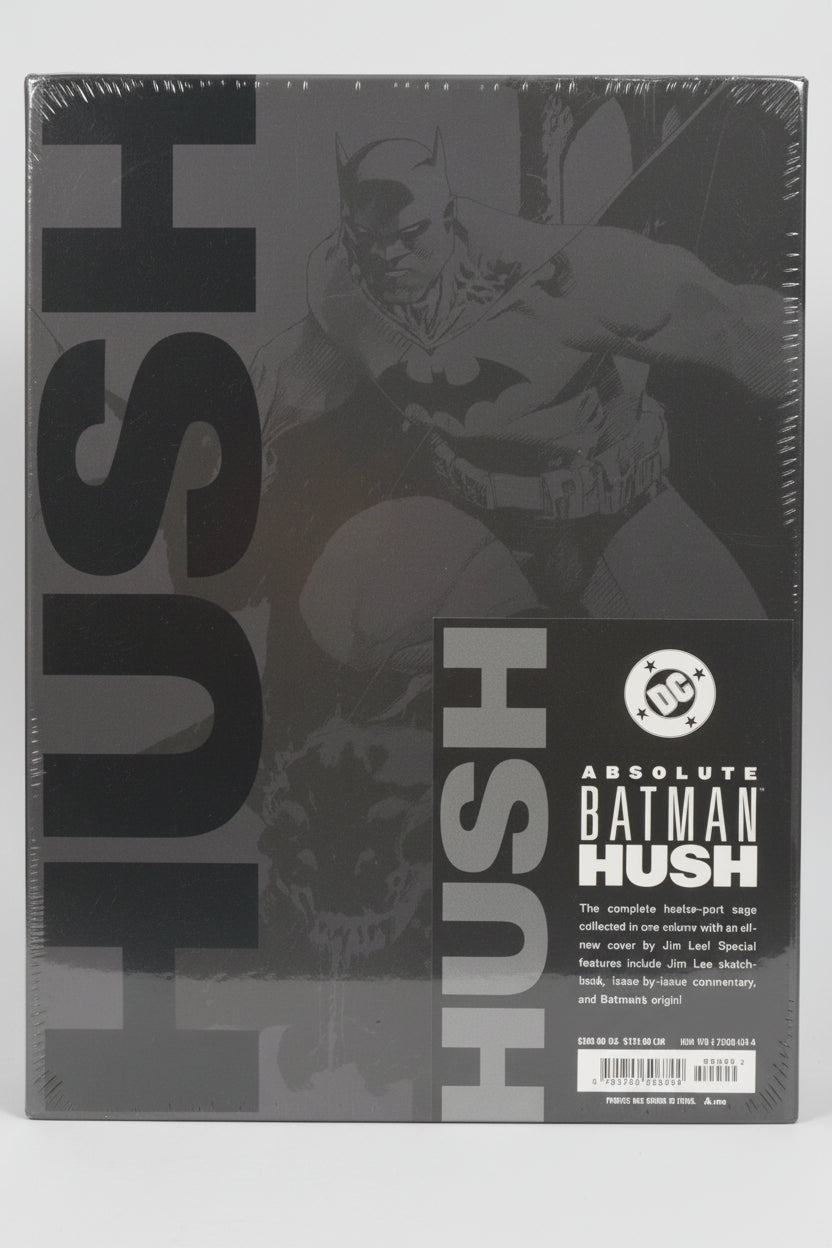 BATMAN HUSH ABSOLUTE EDITION HARD COVER BOOK 2025 EDITION-NEW SEALED