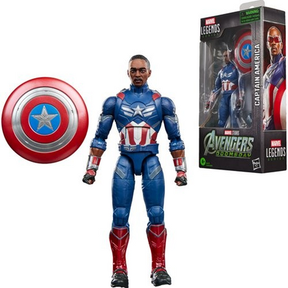 Hasbro Marvel Legends Captain America 6-Inch Action Figure | Avengers: Doomsday Wave
