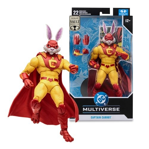 McFarlane Toys DC Multiverse Captain Carrot 7-Inch Action Figure | Vault Collection Wave 2