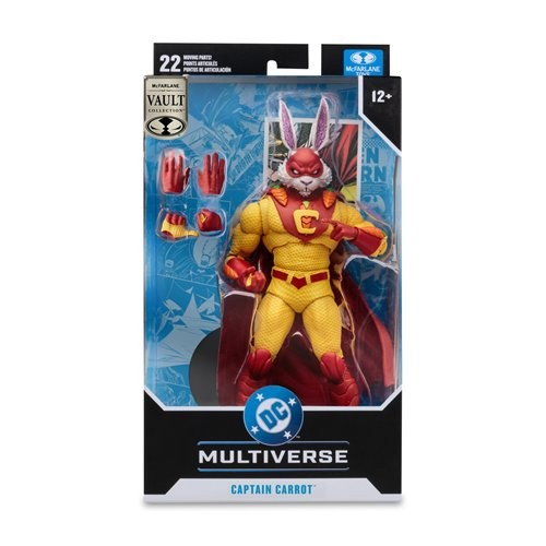 McFarlane Toys DC Multiverse Captain Carrot 7-Inch Action Figure | Vault Collection Wave 2