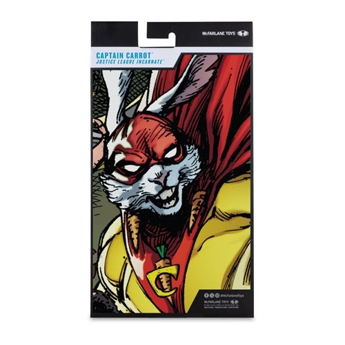McFarlane Toys DC Multiverse Captain Carrot 7-Inch Action Figure | Vault Collection Wave 2