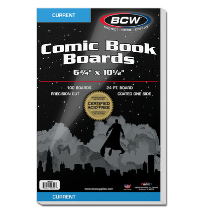 Current Comic Book Backing Boards | BCW