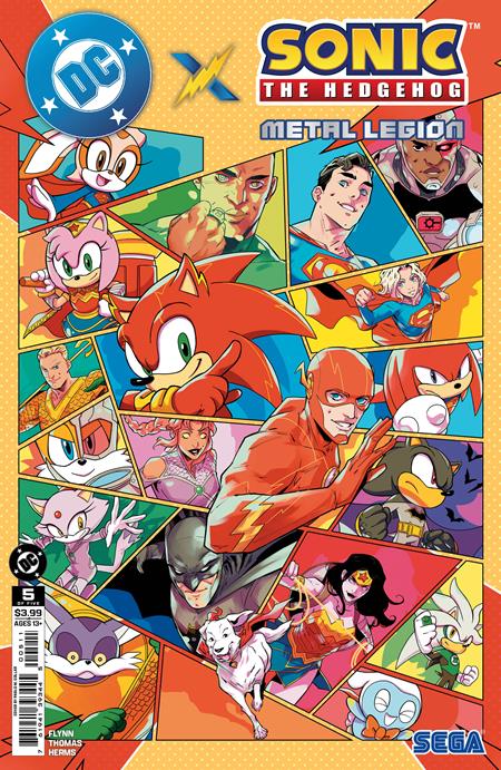 DC X Sonic the Hedgehog: Metal Legion #5 (of 5) - Cover A (Pablo M. Collar) |First Print| DC 2026