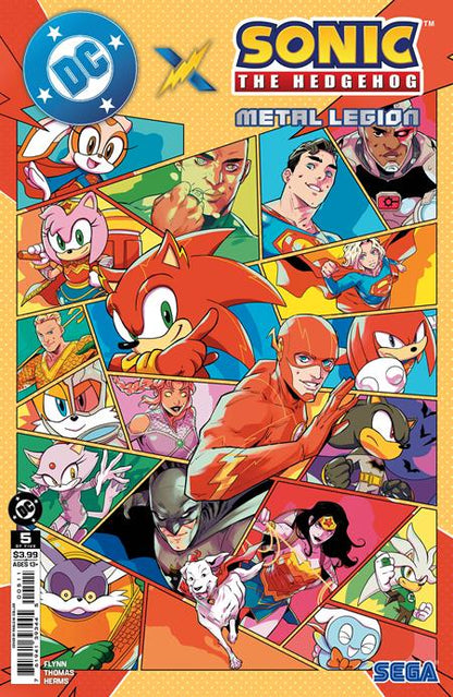 DC X Sonic the Hedgehog: Metal Legion #5 (of 5) - Cover A (Pablo M. Collar) |First Print| DC 2026