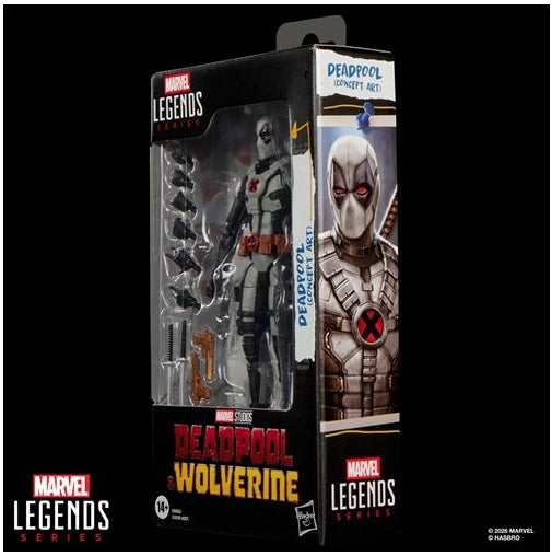 Deadpool & Wolverine Marvel Legends Series Deadpool (Concept Art) 6-Inch Action Figure