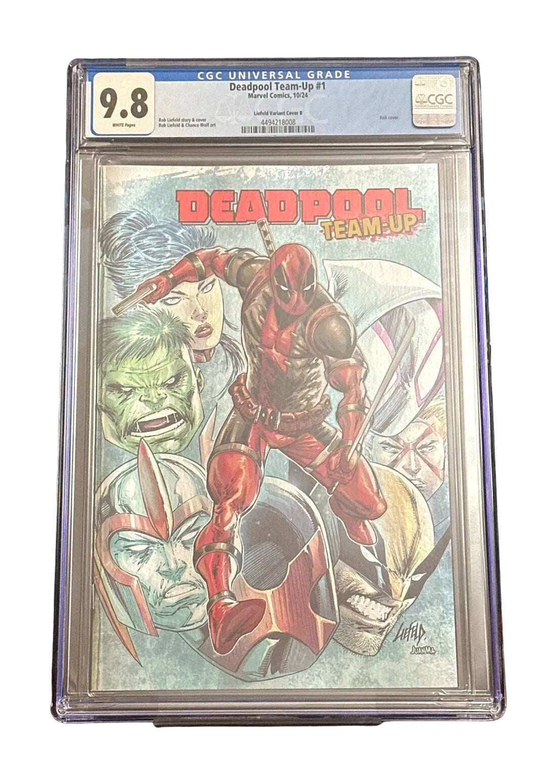 Deadpool Team-Up #1 — Rob Liefeld Foil Variant Cover | CGC 9.8
