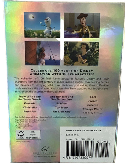 Disney Animation Postcard Box: 100 Collectible Postcards by Disney & Pixar