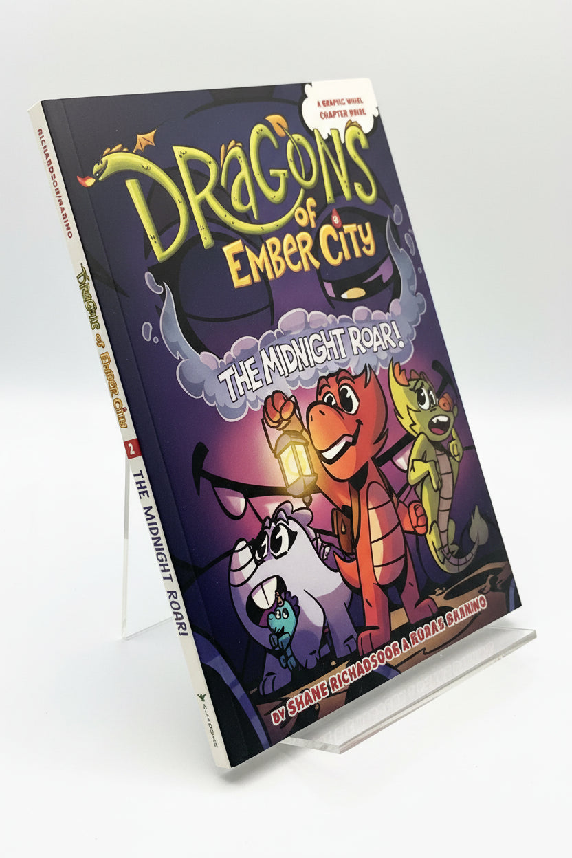 Dragons of Ember City: The Midnight Roar by Sarah Marino & Shane Richardson | 2024 Trade Paperback — New