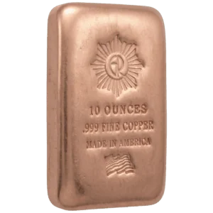 GR Reserve 10oz .999 Fine Copper | Brushed Cast Bar