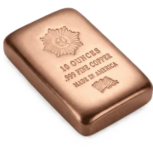 GR Reserve 10oz .999 Fine Copper | Polished Cast Bar