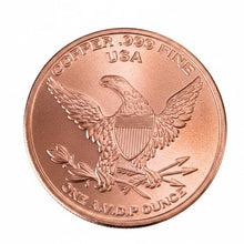 1 oz .999 Fine Copper Round | Barber Half Dollar Design
