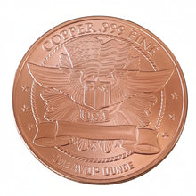 1 oz .999 Fine Copper Round | Capped Bust Design