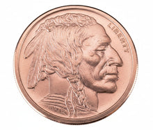 1 oz .999 Fine Copper Round | GSM Buffalo Design