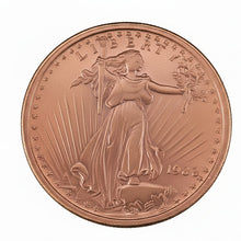 1 oz .999 Fine Copper Round | St. Gaudens Design