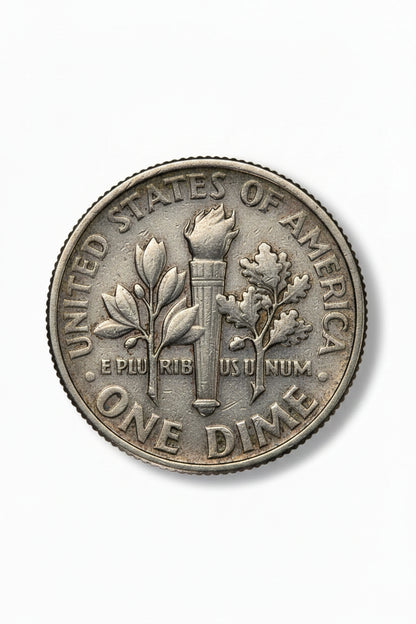 90% Silver Dimes Circulated Pre-1964 Random Dates