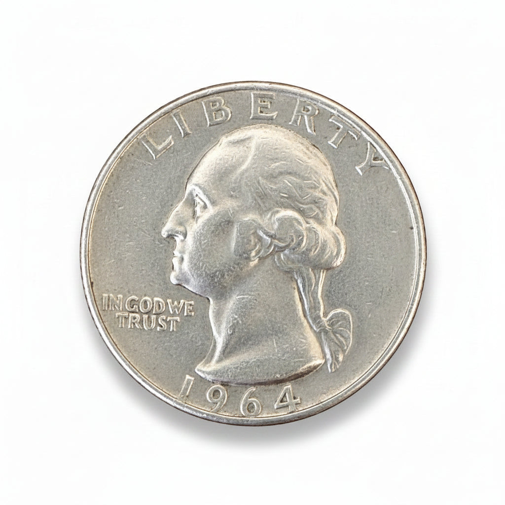 90% Silver Washington Quarters | Circulated | Random Dates & Mints (1933–1964)
