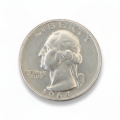 90% Silver Washington Quarters | Circulated | Random Dates & Mints (1933–1964)