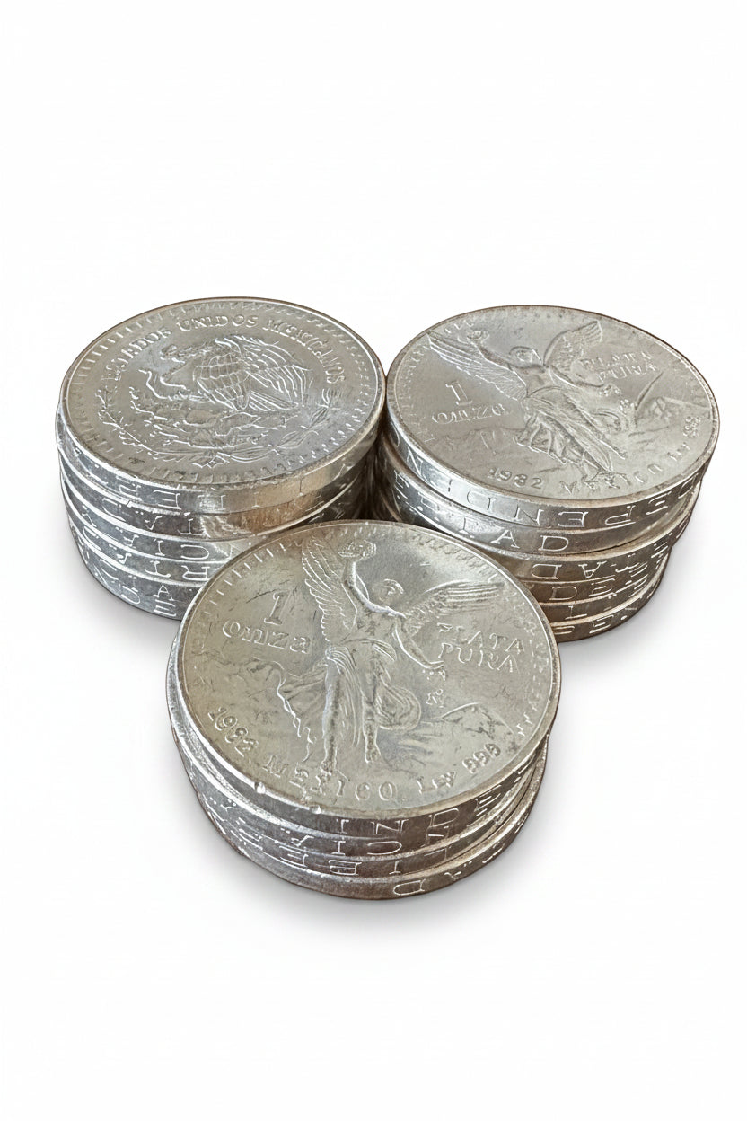 1982 Mexico Libertad 1 oz 0.999 Fine Silver Coin | BU