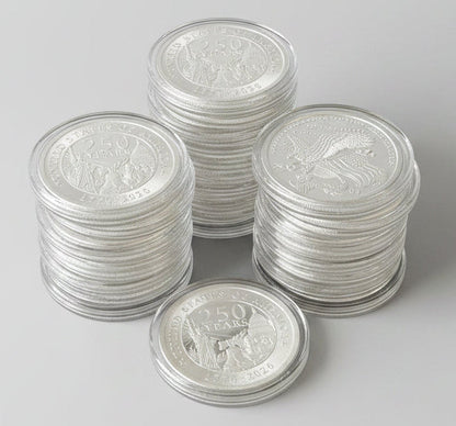 1 oz U.S. 250th Anniversary Silver Round | GSM Design | .999 Fine Silver