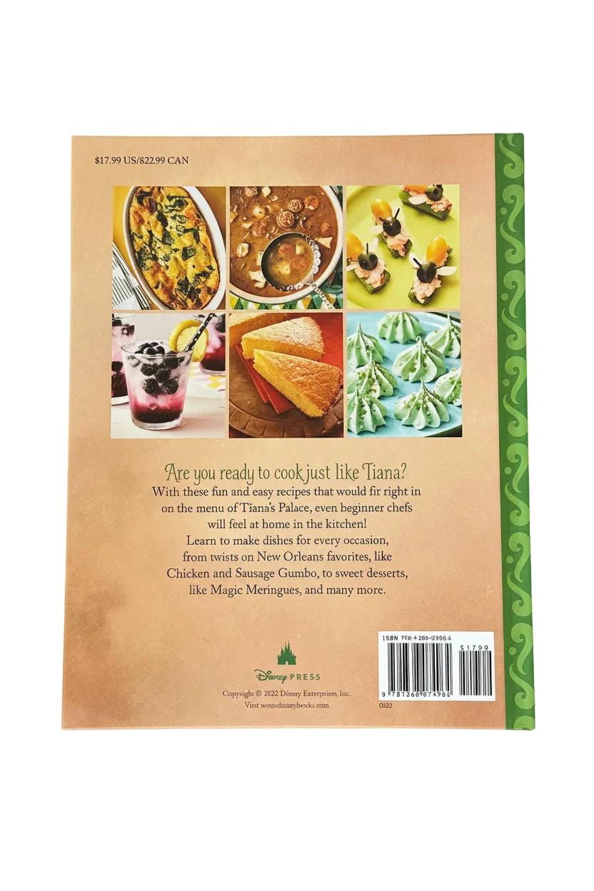 Disney Princess Tiana's Cookbook: Recipes for Kids Hardcover