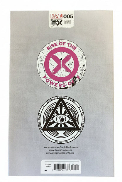Fall of the House of X #5 — Variant Cover (Miguel Mercado) 2024 | Raw High-Grade 9.6+ | Marvel