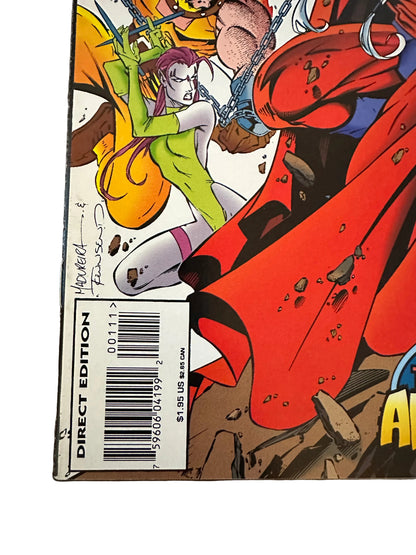 Astonishing X-Men Deluxe #1 — Cover A (Joe Madureira) | Direct Edition | Age of Apocalypse | Raw High-Grade | Marvel 1995