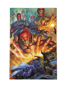 Wolverine #41 — Connecting Cover (Tyler Kirkham & Andy Kubert) | Fall of X | Marvel