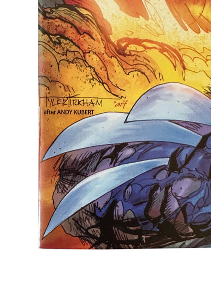 Wolverine #41 — Connecting Cover (Tyler Kirkham & Andy Kubert) | Fall of X | Marvel