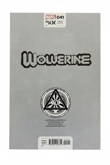 Wolverine #41 — Connecting Cover (Tyler Kirkham & Andy Kubert) | Fall of X | Marvel