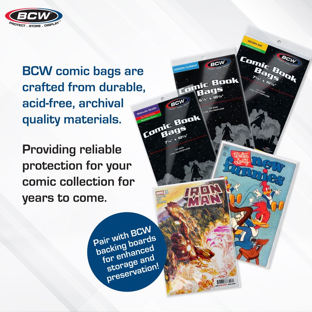 Current Comic Book Bags | BCW