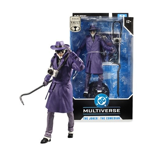 McFarlane Toys DC Multiverse The Joker (The Comedian) 7-Inch Action Figure | Vault Collection Wave 2