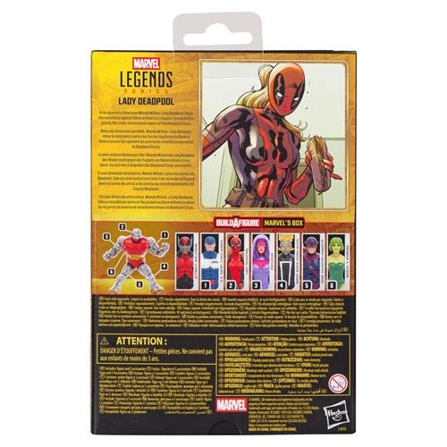 Hasbro Marvel Legends Lady Deadpool 6-Inch Action Figure | Deadpool Wave
