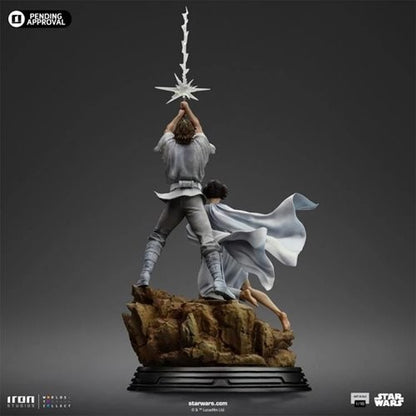 Star Wars Luke & Leia Movie Poster 1/10 Polystone Statue - Iron Studios