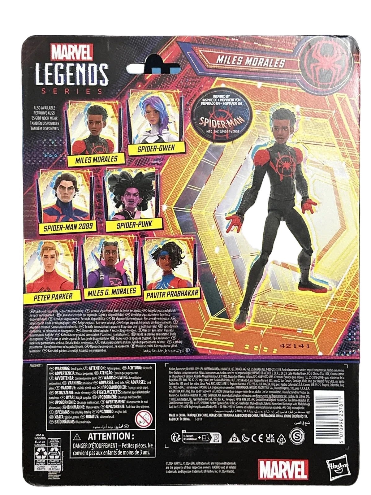 Marvel Legends Series Across the Spider-Verse Miles Morales