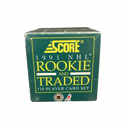 1991 Score NHL Rookie and Traded 110 Player Card Set | Factory Sealed Complete Set
